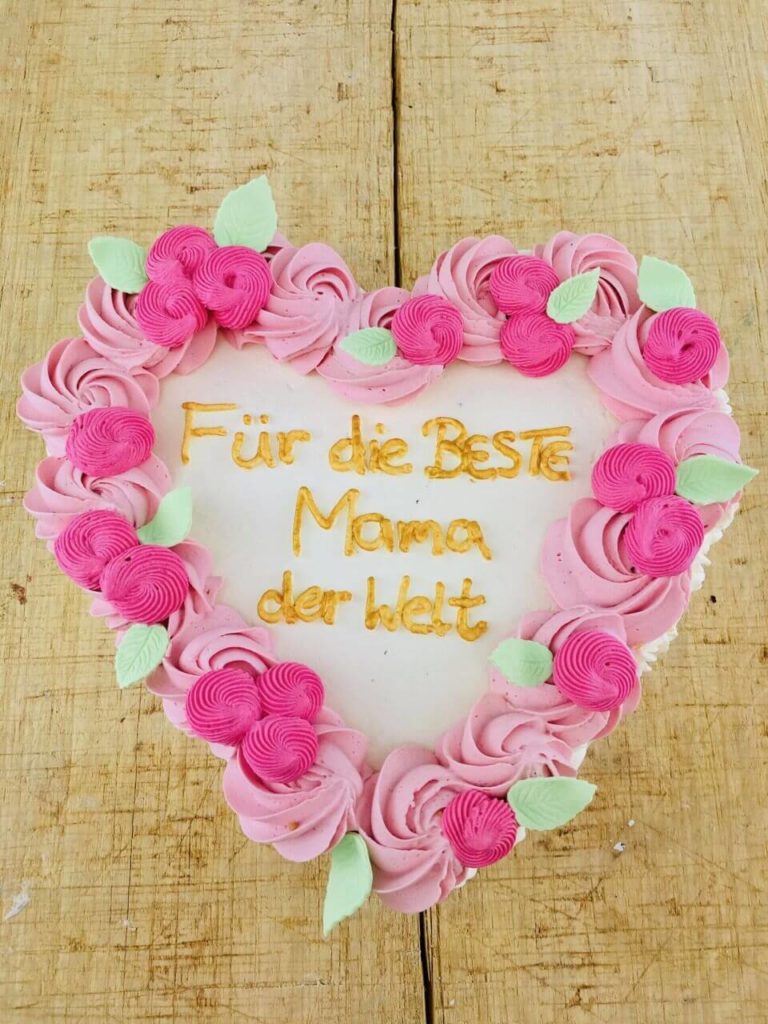 Eistorten Da Rino Bottrop zum Geburtstag Mama