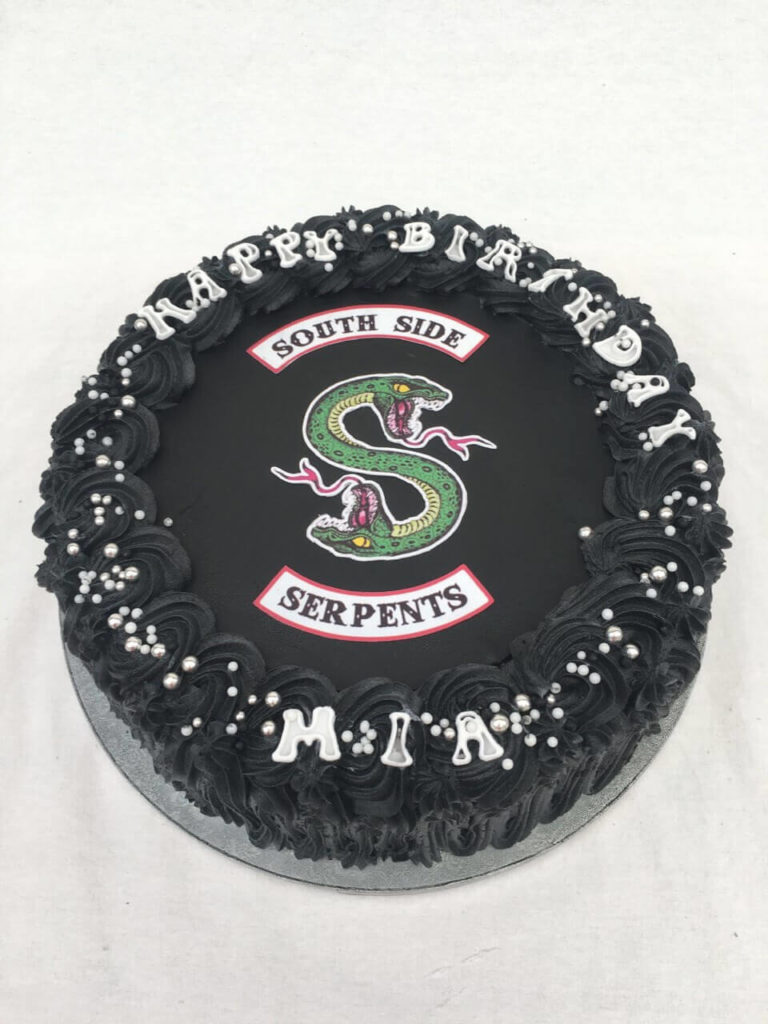 Geburtstagstorten Da Rino Bottrop mit Schlangen Logo
