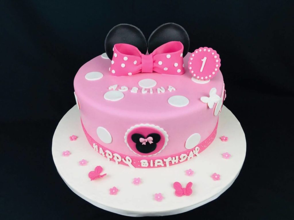 Kindertorten Da Rino Bottrop Minnie Mouse rosa