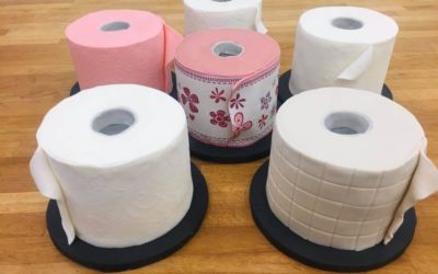 Die etwas andere Überraschung zu Ostern: Die Klopapier-Torte
