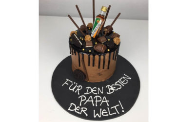 Vatertagsgeschenk: Kleine Torte und Frühstücksgutschein