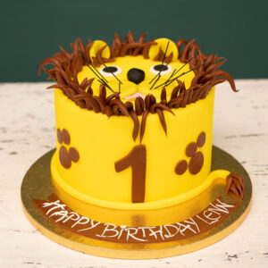 Löwen-Torte Kindergeburtstag