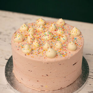Rosa Buttercreme Torte