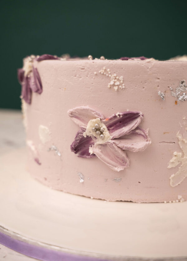 Aquarell-Torte von Da Rino aus Bottrop Detail