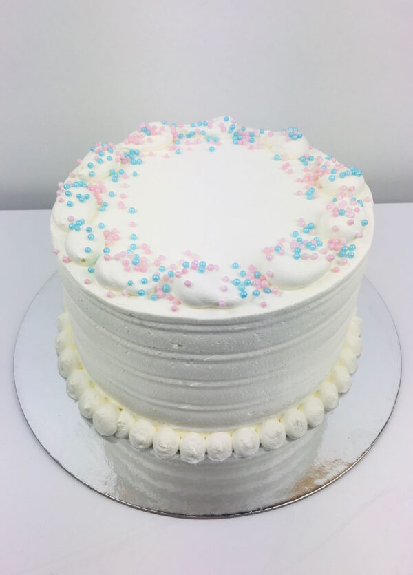 Weiße Buttercreme Torte