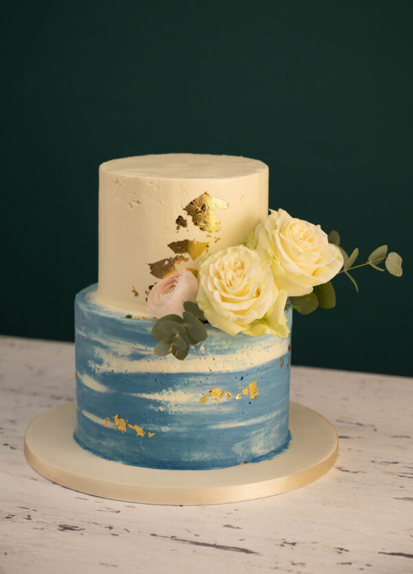 Moderne Ombre Hochzeitstorte von Da Rino aus Bottrop