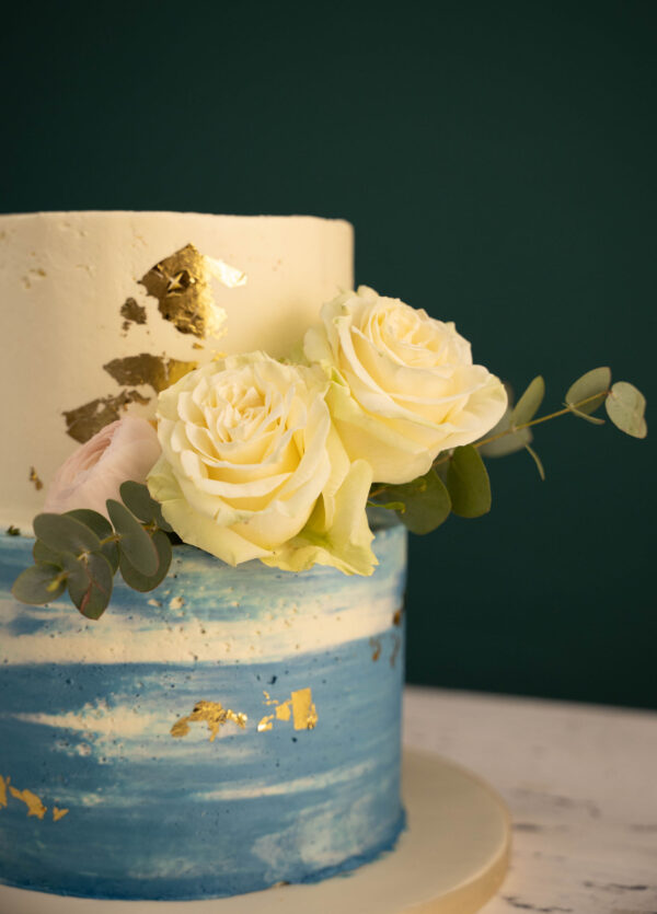 Moderne Ombre Hochzeitstorte von Da Rino aus Bottrop