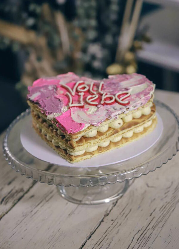 Letercake-Herz von Da Rino