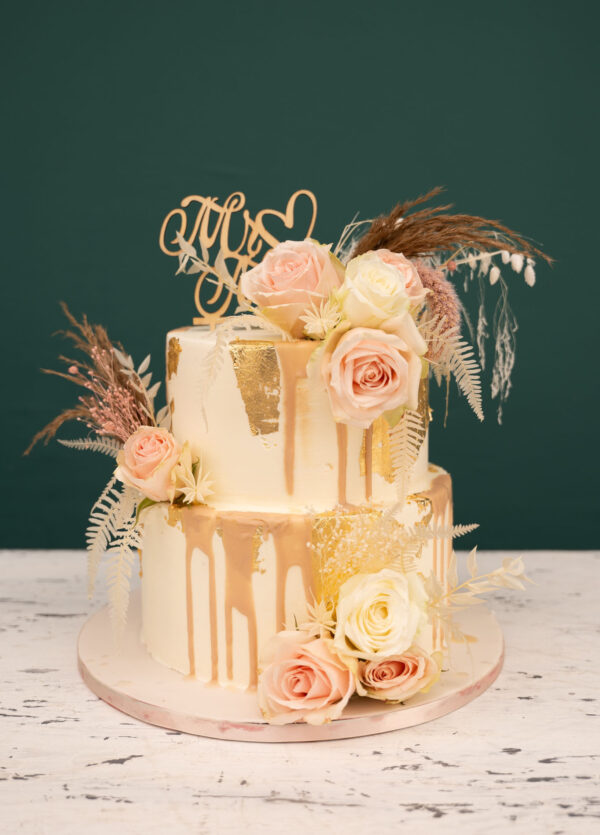 Boho Hochzeitstorte von Da Rino