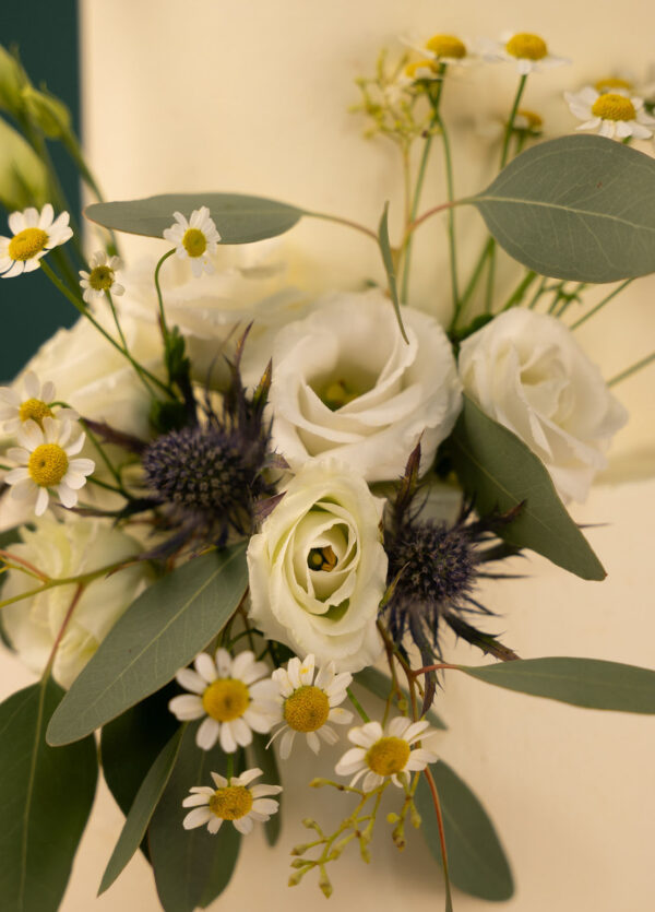Elegante Hochzeitstorte Detail