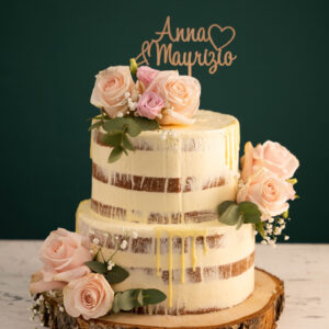 Naked Cake Hochzeitstorte von Da Rino