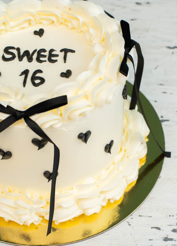 Vintage Torte mit Schleifen von Da Rino aus Bottrop