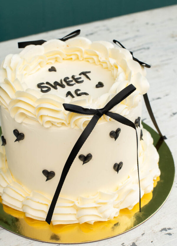 Vintage Torte mit Schleifen von Da Rino aus Bottrop