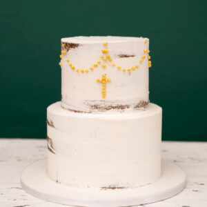 Semi Naked Cake für Taufe, Kommunion oder Konfirmation